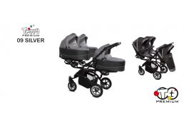 BABY ACTIVE Trippy Premium 09 silver/black 2021 bez autosedačky