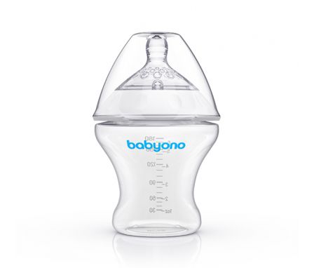 BABYONO Antikoliková fľaša Natural Nursing, 180 ml, 0 mes.+