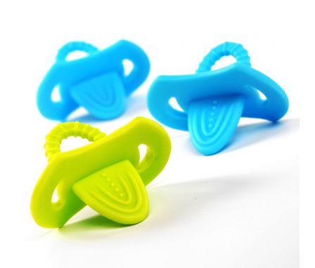 BABYONO Hryzadlo elastické, 2ks