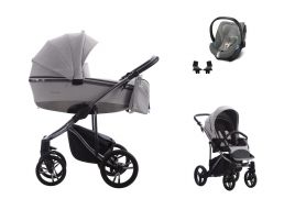 BEBETTO Bresso Premium Dark + Cybex Aton 5