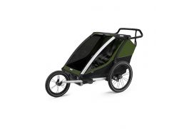 THULE Chariot Cab 2 + bike set + kočíkový set + bežecký set