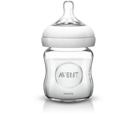 AVENT Fľaša Natural SKLO 120 ml bez BPA