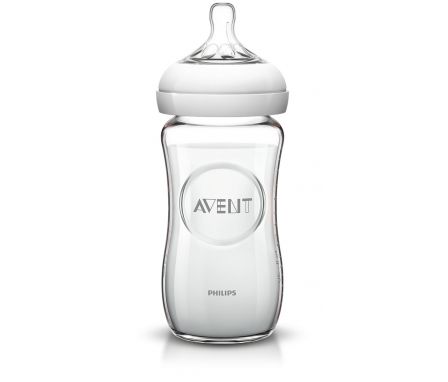 AVENT Fľaša Natural SKLO 240 ml bez BPA