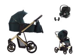 BEBETTO Flavio Premium Gold + Cybex Aton B2 i-Size