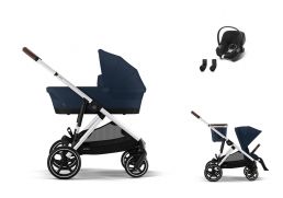 CYBEX Gazelle S Lux + Gazelle S Cot S Travel Set Aton B2 i-Size