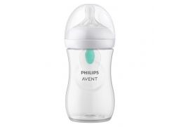 AVENT Fľaša Natural Response s ventilom AirFree 260 ml, 1m+