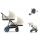 CYBEX e-Gazelle S Lux + Gazelle S Cot S Twin Travel Set Aton B2 i-Size + fusak Snøgga 2 ZADARMO
