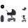 CYBEX Priam Travel Set + Cloud T Plus i-Size + Platinum Winter Footmuff