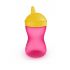 AVENT Hrnček Grippy s tvrdým náustkom 300 ml, ružový