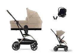 CYBEX Eezy S Twist+ 2 + Cot S Travel Set Aton B2 i-Size