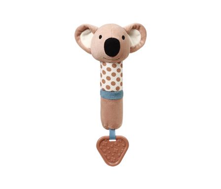 BABYONO Hračka pískacia s hryzadlom koala Charlie, 3m+