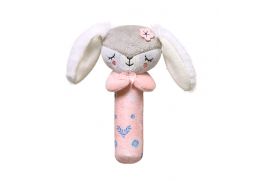 BABYONO Hračka pískacia Bunny Sunday, 3m+