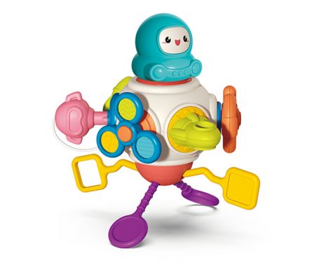 BABYONO Senzorická hračka Astronaut,18m+