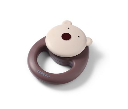 BABYONO Hrkálka medvedík, 3m+