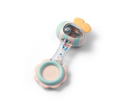 BABYONO Hrkálka s hryzadlom Bee, 3m+