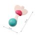 BABYONO Hrkálka s hryzadlom Heart, 3m+