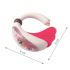 BABYONO Hrkálka s hryzadlom Swan, 3m+