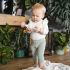 BABYONO Hrkálka s hryzadlom Barbell, 0m+