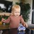 BABYONO Hrkálka s hryzadlom Car, 0m+