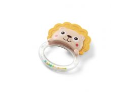 BABYONO Hrkálka s hryzadlom Lion, 0m+