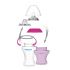 BABYONO Netečúci hrnček s mäkkým náustkom Natural Nursing 180 ml, 3 mes.+