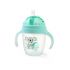 BABYONO Učiaci hrnček so slamkou 240 ml, 6 mes+