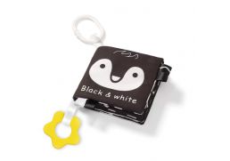 BABYONO Senzorická knižka Black&White