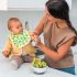 BABYONO Froté podbradník malý I Eat and I Grow , 3 mes.+
