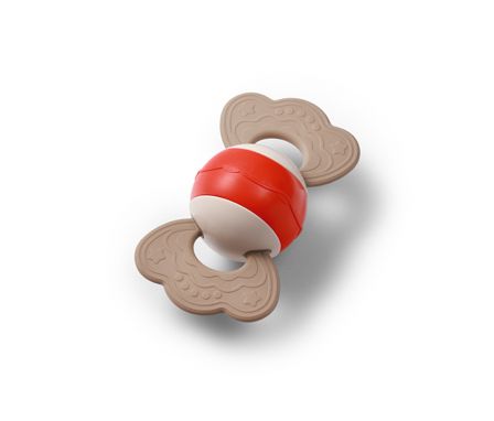BABYONO Hrkálka s hryzadlom Candy, 3m+