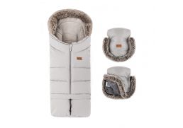 PETITE&MARS Fusak 4v1 Arctic + rukávnik Furry