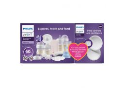 AVENT Odsávačka materského mlieka elektrická - sada SCD340/31 + Darček