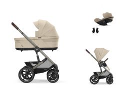 CYBEX Talos S Lux + Cot S Lux Travel Set Cloud G Plus i-Size