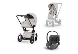 CYBEX ePriam 5.0 Travel Set + Cloud T Plus - Style Collection