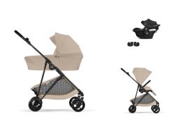 CYBEX Melio Carbon + Cot Travel Set B2 i-Size