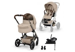 CYBEX Balios S Lux 3.0 + Balios Cot S Lux Travel Set Aton B2 i-Size + Base One