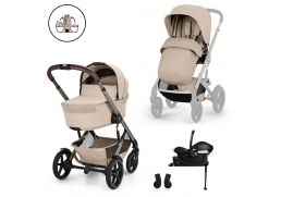 CYBEX Talos S Lux 3.0 + Fold Cot Travel Set Aton B2 i-Size + Base One