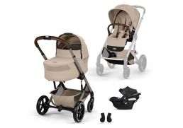 CYBEX Balios S Lux 3.0 + Balios Cot S Lux Travel Set Aton B2 i-Size