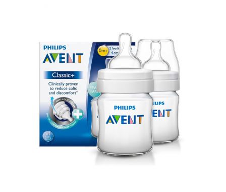 AVENT PP Fľaša Klasik 125 ml 2ks