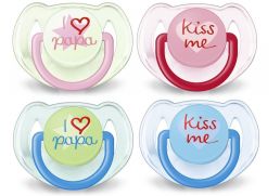 AVENT Cumlíky I love papa, kiss me 2ks