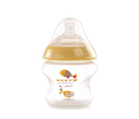 JANE Dojčenská ergonomická fľaša 125 ml