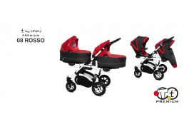 BABY ACTIVE Twinni Premium 08 rosso/white 2021 bez autosedačky