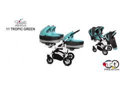 BABY ACTIVE Trippy Premium 11 tropic green/white 2021 bez autosedačky