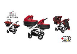 BABY ACTIVE Trippy Premium 08 rosso/white 2021 s autosedačkou