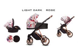 BABY ACTIVE Musse Rose light/dark rose 2022 3v1