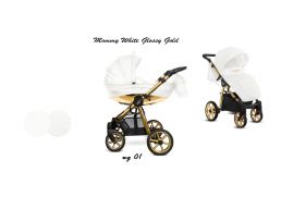 BABY ACTIVE Mommy Glossy White 01 gold 2021 2v1