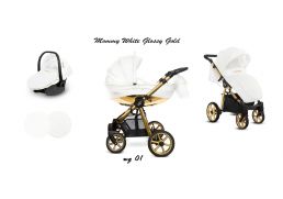 BABY ACTIVE Mommy Glossy White 01 gold 2021 3v1