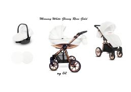 BABY ACTIVE Mommy Glossy White 02 rose gold 2020 3v1