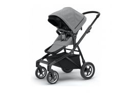 THULE Sleek grey melange on black 2023