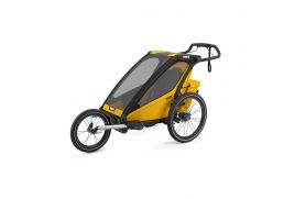THULE Chariot Sport 1 + bike set + kočíkový set + bežecký set spectra yellow 2022