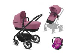 CYBEX Talos S 2v1 magnolia pink 2022 + Aton 5